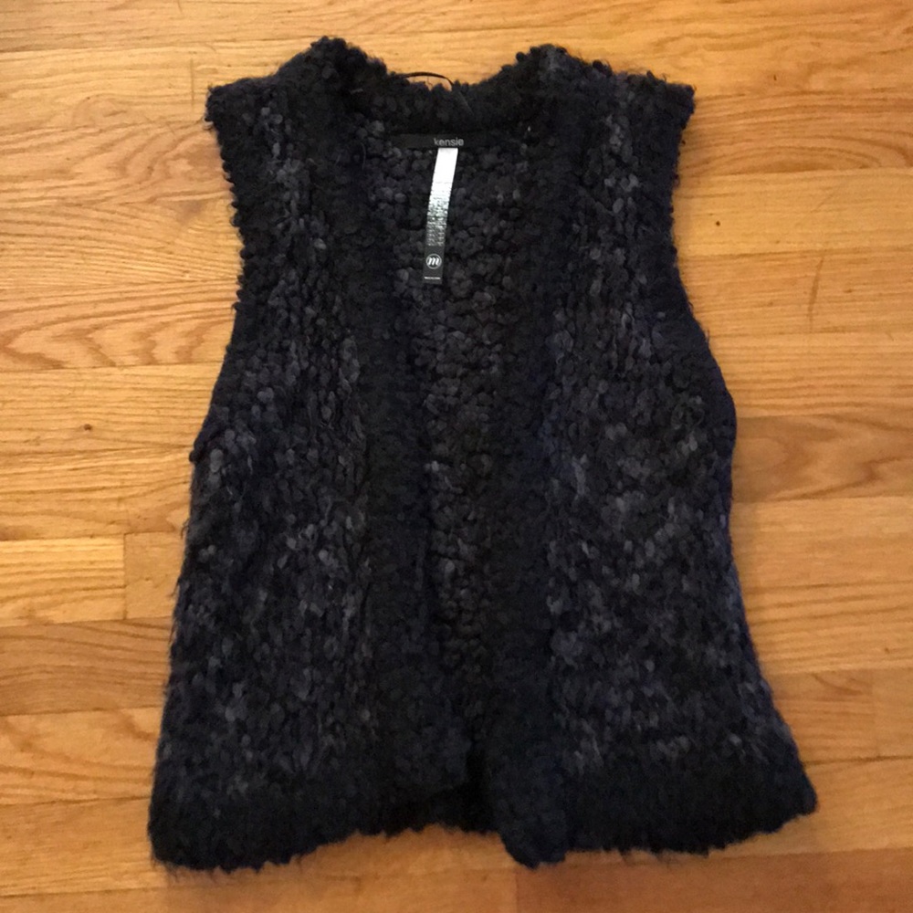 M Kensie Soft Wool Vest